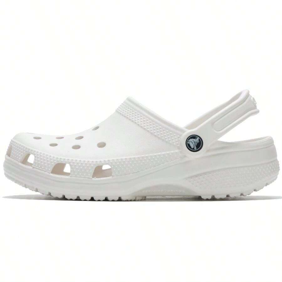 Crocs Unisex Retro Platform Slippers, Suitable For Indoor/Outdoor, Daily, Commute, Travel, Casual Wear, Style No. 10001-100 - White - View 1