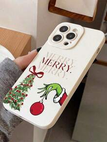 1個 ファッショナブルでユニークなクリスマスツリーパターンのソフトフォンケース、iPhone17/iPhone17 Air/iPhone17 Pro/iPhone17 Pro Max/16 Pro Max/15 Pro Max/14 Pro Max/13 Pro Max/12 Pro Max/11 Pro Maxに適しています。 スタイリッシュでクリエイティブ。 - ホワイト - チェックする 4