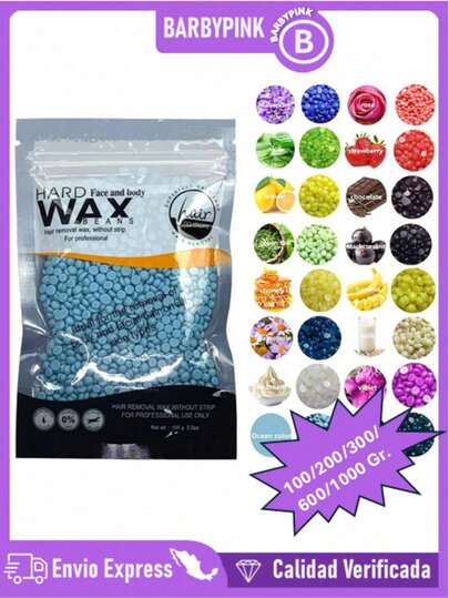 Cera Española En Perlas Para Depilación No Requiere Bandas Cera Española Perlas Rosas Lavanda Áloe Depilación Sin Tiras Cera Depiladora Cera Para Depilar Belleza & Salud Cuidado personal Afeitado y depilación Depilación. Cada Bolsa es de 100 gr. Cera Depilar sin Tiras, Cera Granulada elástica.