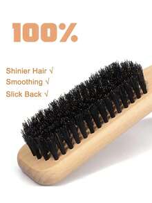 Brush Hair Brush And Beard Brush For Men And Women - Unperfumed Brush Brush For Professionals To Style Thick/Thin Hair, Fade And Trimmer Cleansing Comb, Smoothing Device For Strict Styling, Brush, Hair Brush, Wooden Comb, Hair Brush, Hairbrush, Hair Combs, Barber, Slick Back Brush, Hair Comb, Comb Hair, Curly Hair Brush, Detangling Brush, Ball Brush, Hair Comb, Christmas, Hairdressing, Wooden Comb, Hair Brush, Mini Hair Brush, Detangling Brush, Hair Brushes, Curly Hair Brush, Hairdressing Equipment,Travel Essentials,Hairstyle,Hairdressing,Hair Brush,Slick Back Brush,Styling Brush,Curly Hair Brush,Edge Brush,Hair Comb,Brush Hair,Hair Brush Set,Comb Hair,Comb For Curls,Detangling Brush,Hair Brush For Women,Hair,Travel,Hair Products,Hair Tools,Hair Stuff,Barber,Barber Accessories,Barbershop,Hairdressing Equipment - Multicolor - View 4