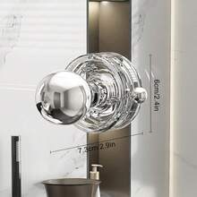 Tay nắm cửa hút đa năng bằng acrylic, thích hợp cho tủ, ngăn kéo, cửa sổ, cửa trượt nhà bếp và phòng tắm - Tay nắm kéo đồ nội thất giống kính đa năng, tay cầm liền mạch, lực hút chân không mạnh, thích hợp cho nhà bếp, phòng tắm, phòng ngủ, tủ lạnh, sử dụng trong nhà và ngoài trời - Nhiều màu - Xem 11