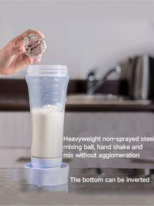 1000ml Hand-Cranked Batter Mixer Bottle Batter Dispenser - Clear 2 - View 7