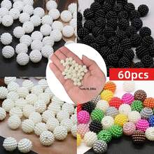 Yiwu Qiyou Accessories Co., LTD 10mm 60pcs White Bead DIY Craft Accessories For Jewelry, Necklaces, Hair Decor, And Handbags - Resin Material, Perfect For Elegant And Luxurious Designs, Craft Accessories | Elegant Beadwork | Smooth Texture - 10mm/60pcs - View 10
