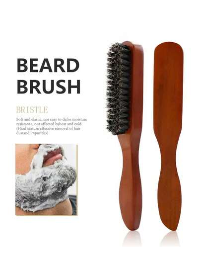 1 pieza Cepillo de pelo rojo para hombre, peine para dar forma a la barba, cepillo para barba, cuidado de la barba para hombre, cepillo de limpieza multifuncional, cepillo de pelo, cepillo para peinado hacia atrás, cepillo de peinado, cepillo para cabello rizado, cepillo de contorno, peine de pelo, conjunto de cepillos de pelo, peine, peine para rizos, cepillo desenredante, cepillo de pelo para mujer, pelo, viaje, productos para el cabello, herramientas para el cabello, artículos para el cabello, barbero, accesorios de barbería, barbería, equipo de peluquería