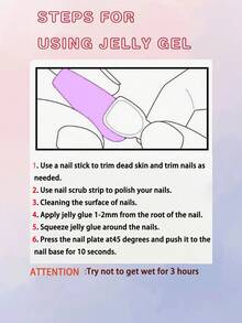 10 móng tay giả chấm bi đen trắng hình quả hạnh nhân thủ công thời trang và thanh lịch - Nhiều màu - Xem 8