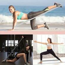 Long Knitted Resistance Band, Elastic Stretch Band For Fitness, Pull-Up Training - Color/style Random - View 5