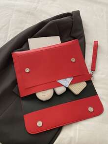 Nueva bolsa de mano tipo sobre pequeña, bolso de embrague de estilo vintage para mujer, diseño de nicho a la moda