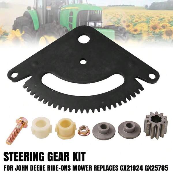 Steering Gear Kit ForJohn Deere Ride-Ons Mower Replaces GX21924, GX25785