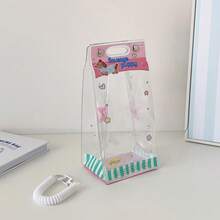 PVC透明步行袋，可爱娃娃，防尘收纳袋，娃娃展示袋，生日礼物 - 圣诞礼物，完美礼物