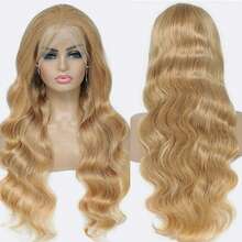 Honey Blonde Wig Human Hair 200 Density Body Wave 13x6  Transparent Lace Front Color Wigs Human Hair Pre Plucked With Baby Hair #27 Honey Blonde Lace Frontal Wigs For Women Glueless Wig 22-30 Inch - #27 - 查看 4