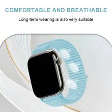 Nylonowy pasek z pętlą kompatybilny z Apple Watch 38 mm 40 mm 41 mm 42 mm 44 mm 45 mm 46 mm 49 mm Sportowy pasek zamienny do serii Ultra 11 10 9 8 7 6 5 4 SE 3 2 1 Dla kobiet i mężczyzn