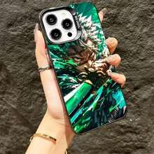 Estuche D-Demon Shinazugawa Sanemi Compatible con 16, 15, 14, 13, 12, 11 Pro, 16E, X, XR, XS, 8, Plus - Cubierta Antigolpes Mate, Protección paraóvil, Diseño de Anime, Material Duradero, Carcasa Protectora, Para Amantes del Tecnología y Smartphones17 17promax - Negro - Ver 2