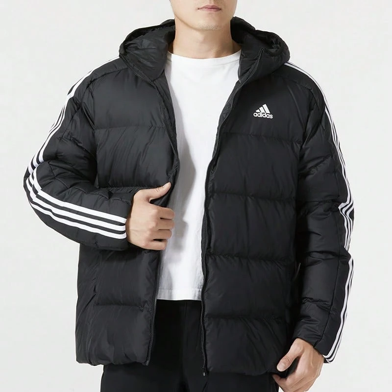 Adidas ESS 3S MID D J Men's Sports Down Jacket HZ4429