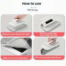 Multifunktionell rengöringsborste för fönsterspår, rengöringsverktyg för fönsterspår i hushållet, rengörare för springor i fönsterspår - Vitt - Visa 10