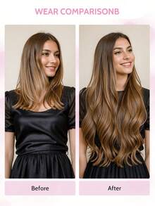 Premium Quality Remy Hair Tape In Hair Extensions Human Hair Straight Nature Color Weft Double Sided Extensions Seamless Skin Tape In Hair Extension Invisible 20 Pcs Tape-In Hair Extensions - S60 - Übersicht 11