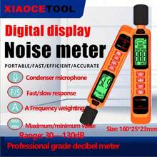 Digital Noise Meter Sound Level Meter Handheld Decibel Meter A-Weighted 30~130dB Audio Measurement Instrument Decibel Monitor