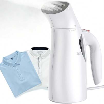 Plancha de vapor para ropa, plancha de vapor vertical portátil, plancha de mano para viajes, ideal para uso doméstico, viajes y cuidado de trajes formales.