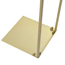 Square Wedding Arch, 3.9 Ft Tall * 3.3 Ft Wide Metal Ceremony Arch, Gold Garden Arch For Weddings, Gardens, Hotels, Parties - Vàng - Xem 11