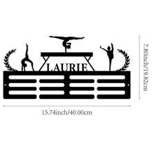 1 件体操奖牌展示架，金属墙面装饰收纳架，运动员礼物