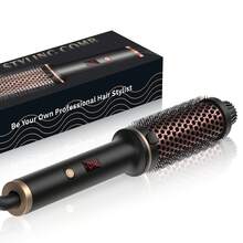 UKLISS 圣诞特别版多功能电动卷发梳 – 陶瓷加热造型梳，采用双PTC技术 | 快速加热，防烫设计，温暖的冬季礼物，送给女性、妈妈和女朋友 - 美規A型插(110-127V) - 查看 13