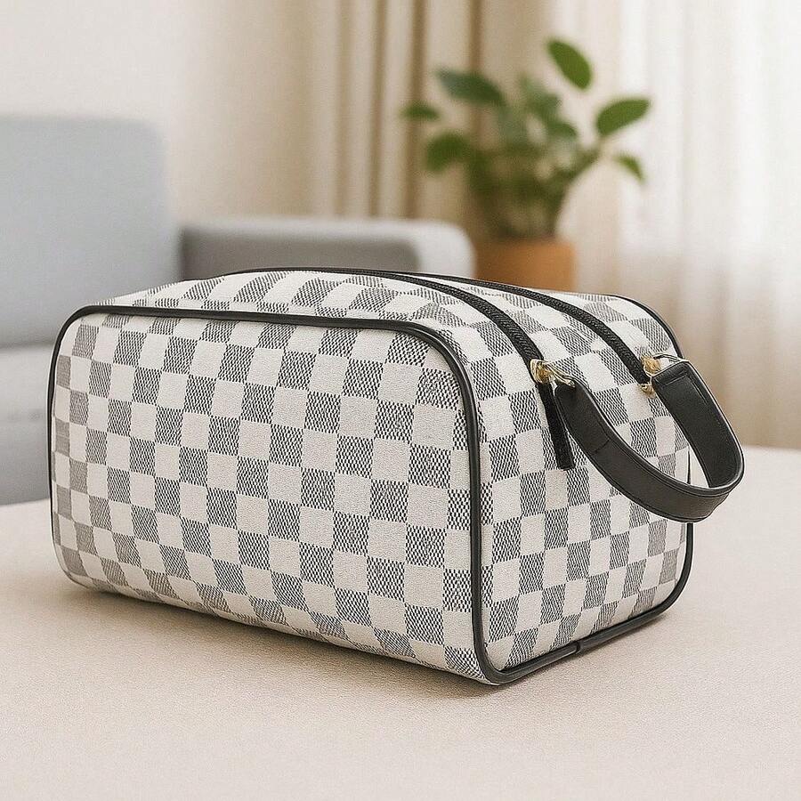 1 Piece Organizer Bag Toiletry Bag Shoe Bag Large Handbag For Women And Men - Promotion - White - View 1