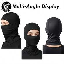 1/2/3/5 Musion S Size Women Quick Drying Balaclava Sweat Absorption Motorcycle Breathable Full Face Mask Dustproof Full Face Helmet Liner For Riding - Balaclava - View 7