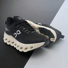 Men's Black Walking Shoes – Comfortable And Anatomical, Soft Cushioning, Daily Use And Gym 38–43 - màu đen - Xem 9