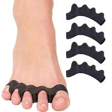 1 Pair Toe Separator Cushions, Suitable For Sports, Fitness, Yoga, Pilates, And Casual Daily Wear - Same Style In Multiple Colors - View 1