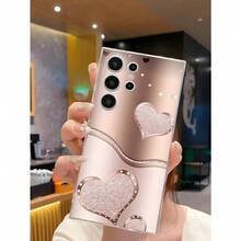 Transparente Fundas Para Iphone TPU Compatible Con IPhone 13/13Pro/13promax/16/15/14/12/11, MOTO G22 -G53, OPPO RENO 7/11, Infinix Hot50I , Redmi13/14c Honor400 Galaxy S22 S23 S24,  Diseño En Forma De Corazón - transparente - Ver 3