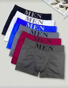 Men's Seamless Microfiber Boxer Briefs Set - Soft, Comfortable, And Durable - Assorted Colors - Multicolor - View 1