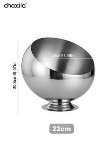 choxila 1个不锈钢甜点碗、酱汁碗、小型半球形食材碗、沙拉碗，底部防滑，多用途，适用于家庭/厨房/餐厅/商店，斋月和宰牲节期间使用 - 碗 - 查看 10