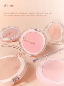 Dasique Matte Blush Palette, Highly Pigmented Long-Lasting Luminous Blush, Natural Makeup, Fashion Cosmetic Brand, Essential Christmas Gift For Women, Bridal Makeup, Summer, Valentine's Day, Vacation - #03 Bubble Coral - 查看 8