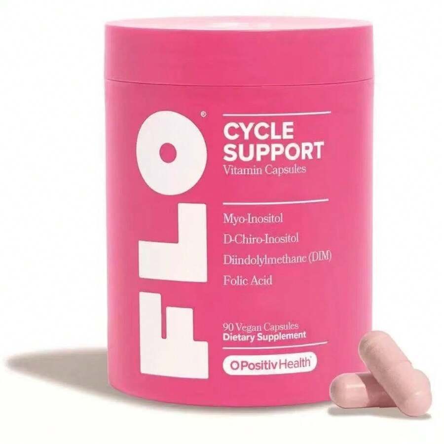 Ovarian Health Support - Hormone Balance For Women, Supplement With DIM, Myo & D-Chiro Inositol, Folic Acid - Supports Healthy Ovulation, Cycle Regularity - FLO - Xem 1
