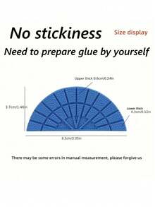 2/6片装非粘性篮球鞋防滑耐磨静音鞋贴，加厚修补贴，适用于部分掌部 - 彩色 - 查看 3