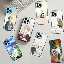 N-Natsumes Book Friends Phone Case Compatible With  16,15,14,13,12,11,Pro,X,XS,Max,XR,Plus,Mini Soft Silicone Black Shockproof TPU, Cover Compatible With  17 Pro Case,  17 Pro Max Case,  17 Case,  16 Pro Case - z5 - Ver 1