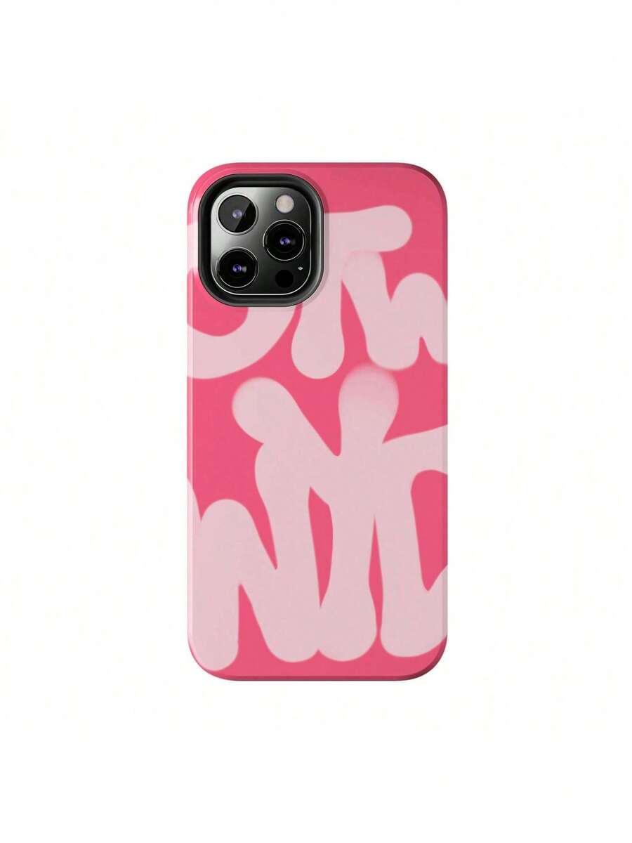 Bold Pink Tough Phone Case,  Protective Cover, Unique Phone, Gift For Her, Birthday, Holiday,Suitable For IPhone 17 Air - 白色1 - 查看 1