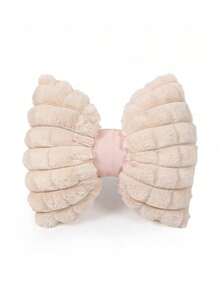 Easypie Selection 1 Car Seat Cushion Fluffy Seat Comfortable Warm Neck Support Pillow Creative Headrest Lumbar Support Car Accessories, Car Seat Cushion Plush Pink Puff Grid Car Seat Cushion Autumn And Winter Comfortable Warm Car Seat Cushion