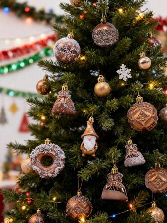 60pcs-Christmas Ball Ornaments, Christmas Tree Decoration, Christmas Hanging Balls, Plastic Balls, Hanging Decorative Balls, Hanging Shatterproof Plastic Ball Decorations For Xmas Tree, Holiday, Wedding Party, Window Christmas Decor, Birthday, Valentine's Day, Easter, Home, Office Wall Decor,