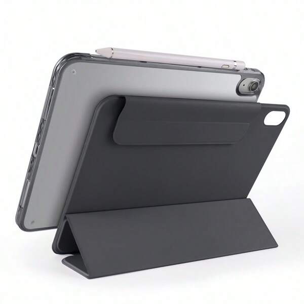 2025 Neuer iPad 11-Zoll A16 magnetisch abnehmbare Hülle, transparente Hartschalen-Rückseite und Dreifach-Ständer, verhindert effektiv Verbiegen und Kratzer für iPad 11/10 Generation 2025/2022 Modell Hülle