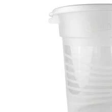 Barril vitrolero de plástico con llave, 40 litros, contenedor para aguas frescas, llave transparente; recipiente grande, ligero, ideal para eventos, fiestas, cocinas o negocios, fácil de limpiar y servir. - Trasparente - Ver 4