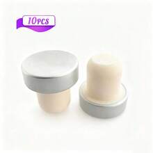 10pcs 50pcs 100pcs Custom Engraved Wine Bottle Stopper, Wine Gifts For Women, Wine Stopper Birthday Gift, Personalized Wedding Guest Party Favors For Invites - Stainless Steel Bottle Stoppers - View 17