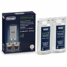 De'Longhi EcoDecalk Mini Descaler DLSC200, 2 Decalcification Doses, Coffee Machine Descaler, Coffee Machine Maintenance Accessory, Plant-Based Ingredients, 2x100ml, White - 100 Ml (Pack Of 2) - View 13