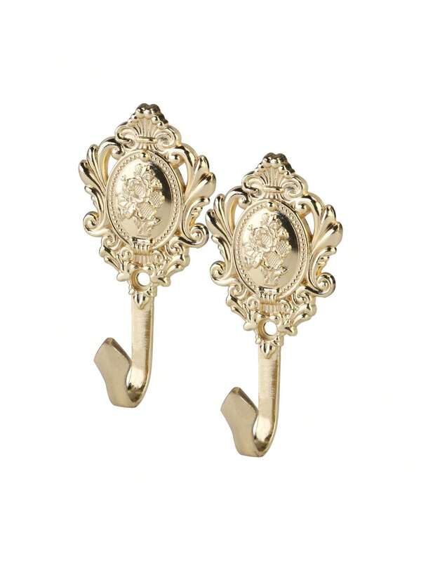 2 Piezas Gancho De Cortina Retención De Cortina Soportes para Cortinas Retenciones De Cortinas Vintage Alzapaños para Cortinas De Vidrio Alzapaños De Cortina Antiguos Tapones Pared,25592944