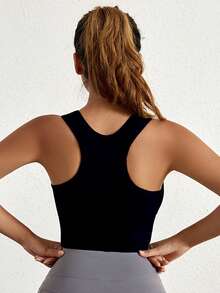 3pcs/Set Women's Colorful Wireless Shockproof Sports Bras For Running, Fitness, Yoga Spring - Multicolor - View 5