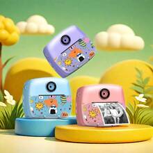 PoddyPony 2.4英寸屏幕数码相机玩具，即时打印，益智拼图，3-12岁男孩女孩最佳圣诞节/生日礼物，儿童相机，圣诞节，即时相机，儿童智能手机，儿童热成像相机 - 多色 - 查看 2