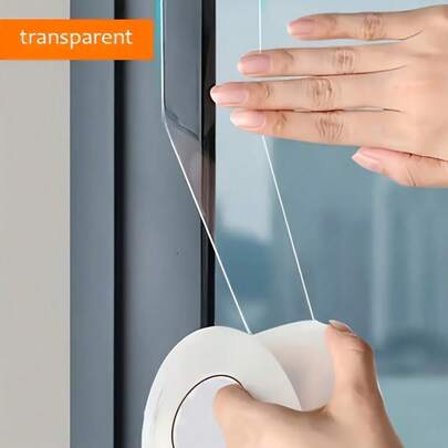 Fita adesiva para vedação de janelas, à prova d'água, alta viscosidade, espessamento sem deixar marcas, para uso em hotéis, restaurantes, escritórios e estabelecimentos comerciais.