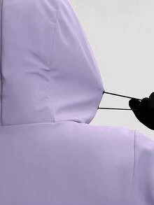 CAMEL CROWN 女士户外软壳外套，防风，防水，保暖内衬，防静电单层外套 - 蘭瓣紫 - 查看 4