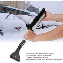 Telescopic Snow Brush, Telescopic Snow Brush And Ice Scraper, Telescopic Brush And Ice Scraper, Efficient Snow Removal For Cars, Trucks,And SUVs - Multicolor - View 3