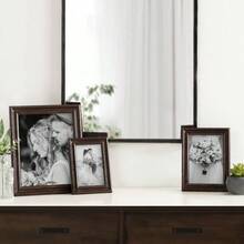 4x6 Traditional Gallery Wall Picture Frame, Brown, Set Of 4 - Brown - View 4