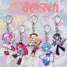 Móc khóa Anime Akemi Homura Tomoe Mami Móc khóa nam Móc khóa thời trang cho nữ Móc khóa Acrylic Mặt dây chuyền - Nhiều màu - Xem 2
